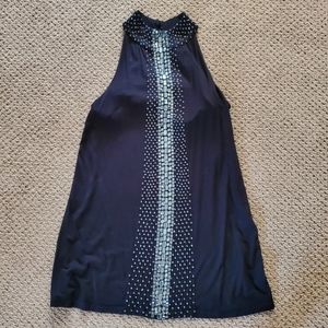 I.N.C. rhinestone sleeveless mini dress